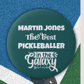 ザ最高の・ピックルボールの銀河系 缶バッジ