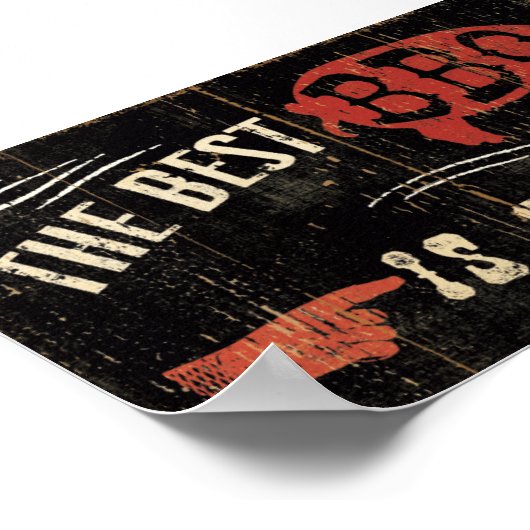 ザ最高のBBQ in Town ポスター (角)