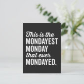 ザ月曜日の引用文 ポストカード (スタンド正面)