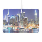 ザ有名マンハッタン建物 カーエアーフレッシュナー (正面)