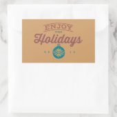 ザ楽しむホリデー2015ステッカー 長方形シール (バッグ)