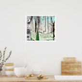 ザ樺の木林 ポスター (キッチン)