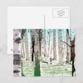 ザ樺の木林 ポストカード (正面/裏面)
