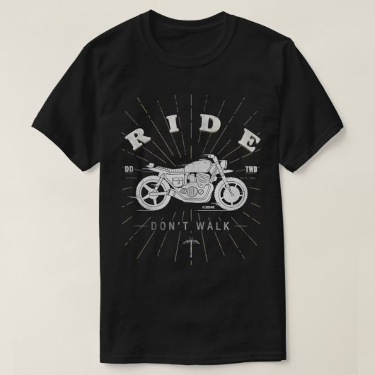 ザ歩くデッド・ダリル乗り歩かない Tシャツ (デザイン正面)