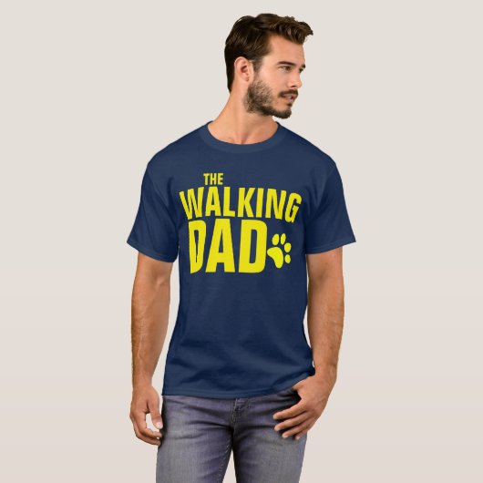ザ歩くドッグパパ Tシャツ (正面フル)