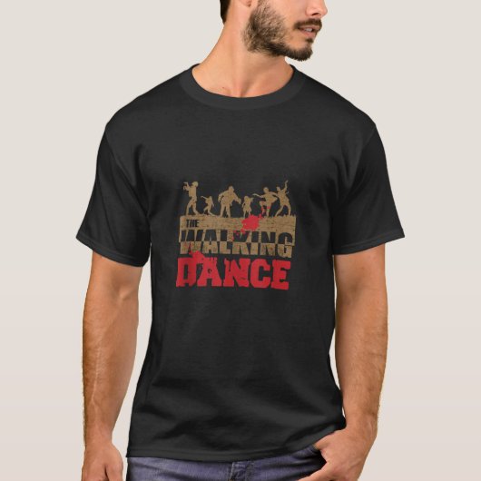ザ歩くハロウィンダンスゾンビタンクトップ Tシャツ (正面)