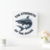 ザ海の巨人 スクエア壁時計 (ホーム)