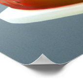 ザ熱狂するお誕生日ケーキ | AIアートポスター ポスター (角)