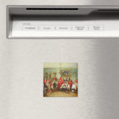 ザ狩りブレックファースト、バチェラーズホール、1836 (油オン) マグネット (インサイチュ (食洗機))