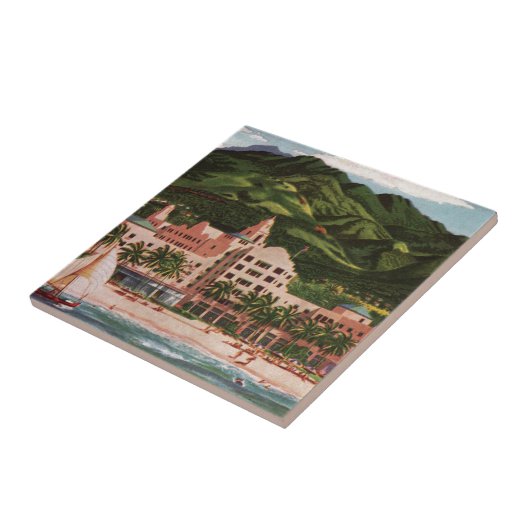 ザ王室のハワイアン タイル (側面)