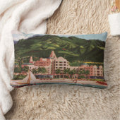 ザ王室のハワイアン ランバークッション (ブランケット)