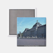 ザ王室のパレス，ブリュッセル，ベルギー マグネット (正面/裏面)