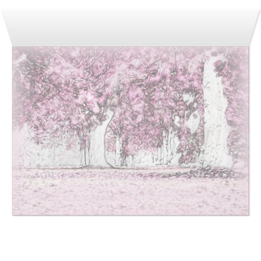 ザ目覚める魅惑の森のファンタジーアート空白の (内部横(下))