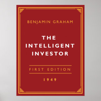 ザ知性があるインベスター – Benjamin Graham ポスター