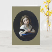 ザ祈りの言葉ブーゲロー カード (黄色い花)