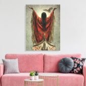 ザ祈りの言葉-キャンバスプリント キャンバスプリント (インサイチュ (リビング))