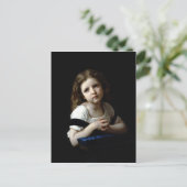 ザ祈りの言葉- William Bouguerau – ポストカード (スタンド正面)