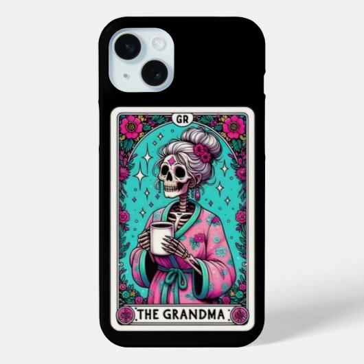 ザ祖母タロットカードコレクションiPhone Case-Mate iPhoneケース (裏面)