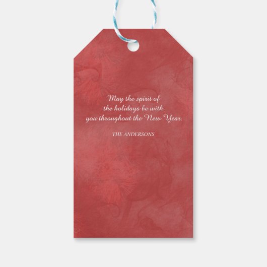 ザ神聖な家族ヤン・ブリーゲルの休日 ギフトタグ (裏面)