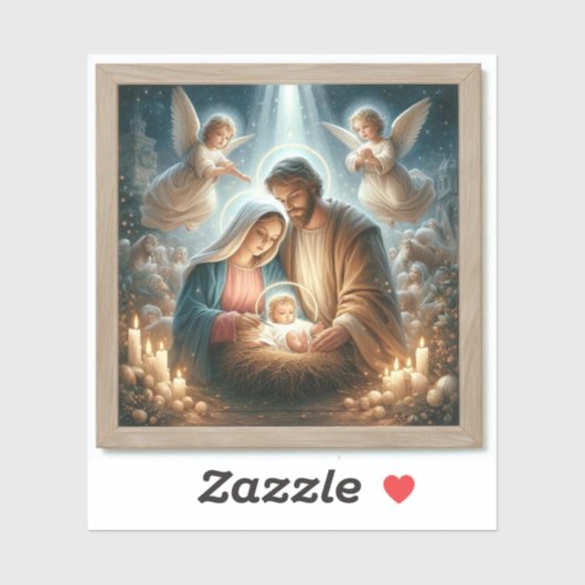 ザ神聖な家族 – ビニールカスタムカットシール シール (シート)