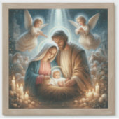 ザ神聖な家族 – ビニールカスタムカットシール シール (正面)