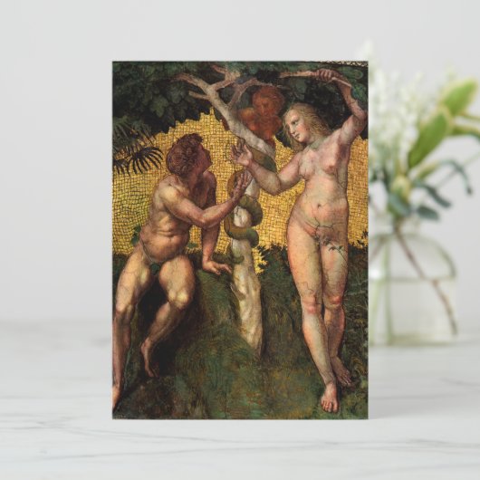 ザ秋 – アダムとエバby Raphael Sanzio (スタンド正面)