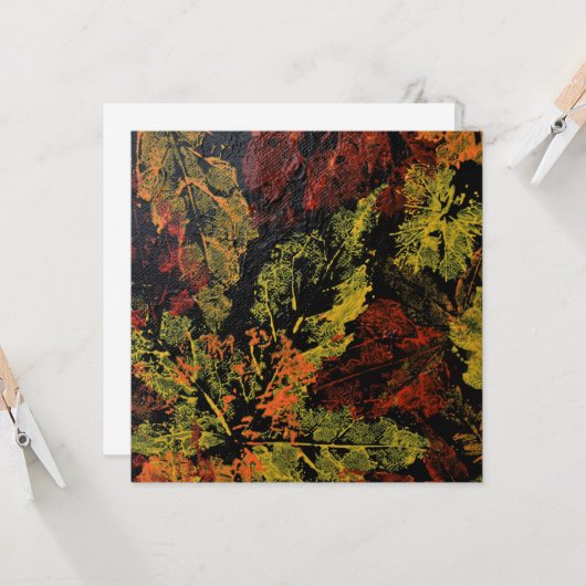 ザ紅葉フラットカード (正面/裏面インサイチュ)