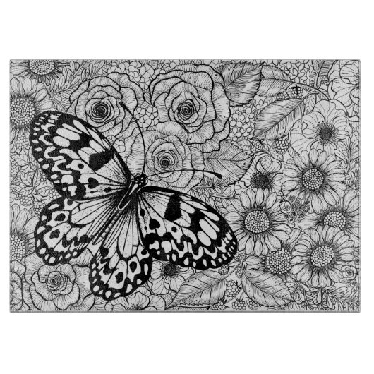 ザ紙カイトガーデン カッティングボード (正面)