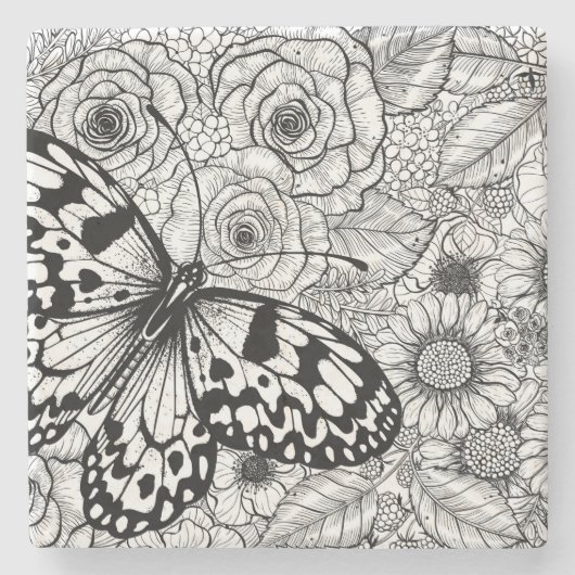 ザ紙カイトガーデン ストーンコースター (正面)