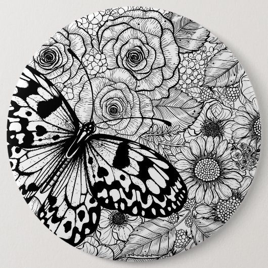 ザ紙カイトガーデン 缶バッジ (正面)