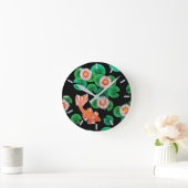 ザ紙コイポンド ラウンド壁時計 (ホーム)