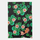 ザ紙コイ池 キッチンタオル (縦)