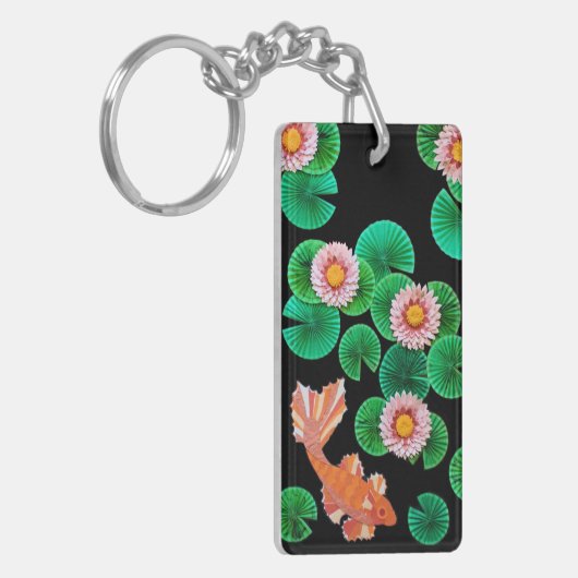 ザ紙コイ池 キーホルダー (正面左)