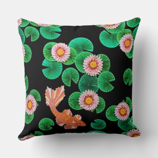 ザ紙コイ池 クッション (裏面)