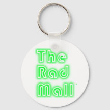 ザ素晴らしいモール「レトロ」キーチェーン（緑）