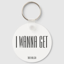 ザ素晴らしいモール「IWANNAGET」キーチェーン