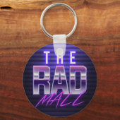 ザ素晴らしいモール"Wave 4"ボタン – スタイルキーチェーン キーホルダー (正面)