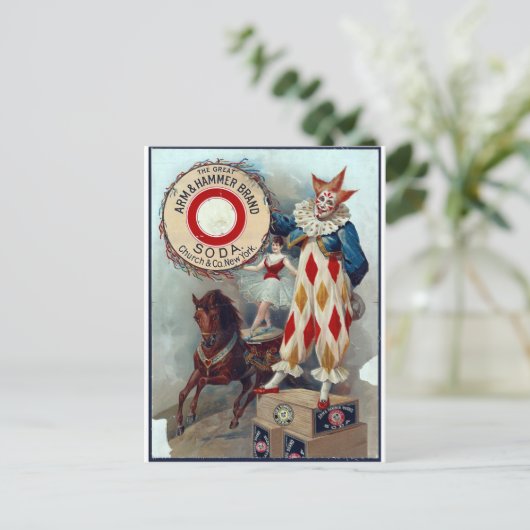 ザ素晴らしアーム&ハンマーブランドソーダ ポストカード (スタンド正面)