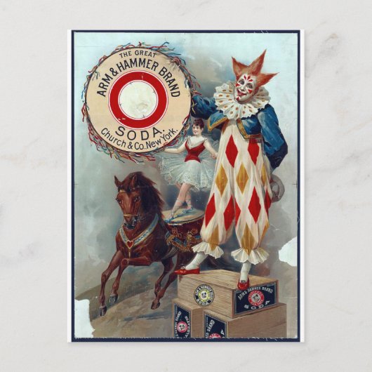 ザ素晴らしアーム&ハンマーブランドソーダ ポストカード (正面)