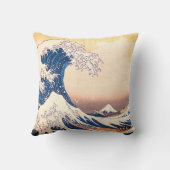 ザ素晴らしウェーブア日本のート クッション (裏面)