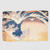 ザ素晴らしウェーブア日本のート ゴルフタオル (横)