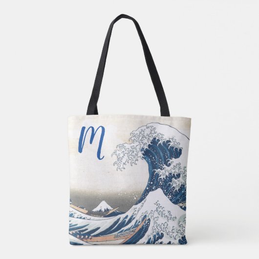 ザ素晴らしウェーブア日本のート トートバッグ (裏面)