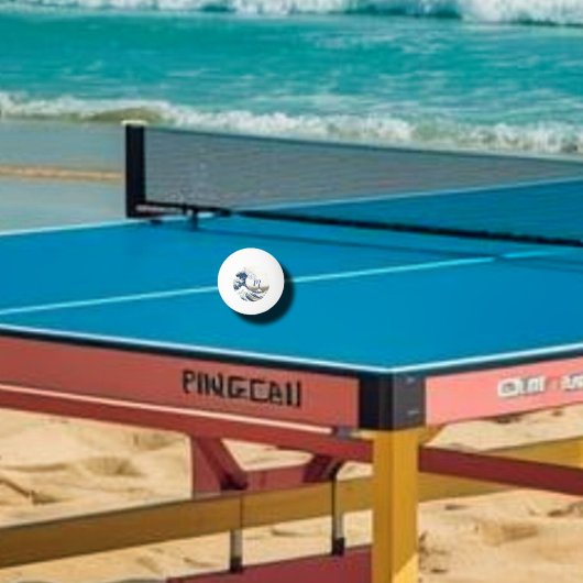 ザ素晴らしウェーブア日本のート 卓球ボール