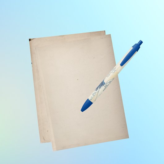 ザ素晴らしウェーブア日本のート 黒ボールペン