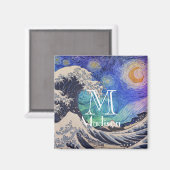 ザ素晴らしウェーブスタリーナイト マグネット (正面/裏面)