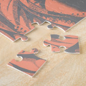 ザ素晴らしウェーブピーチ&グレー ジグソーパズル (側面)