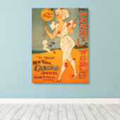 ザ素晴らしニューヨークカジノ成功劇場 キャンバスプリント (インサイチュ (ウッドフロア))