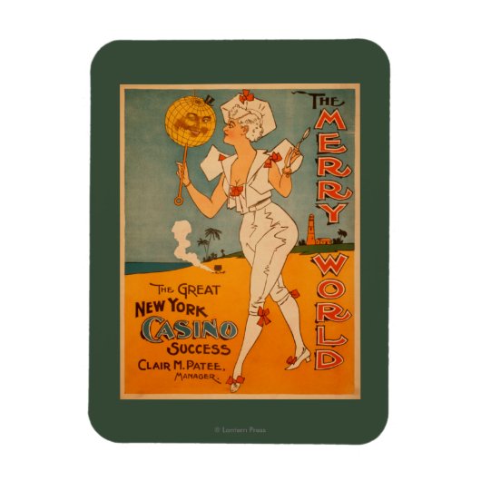 ザ素晴らしニューヨークカジノ成功劇場 マグネット (縦)