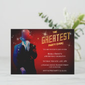 ザ素晴らしパーティーエバー誕生日招待状 招待状 (スタンド正面)