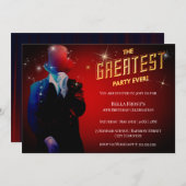 ザ素晴らしパーティーエバー誕生日招待状 招待状 (正面/裏面)